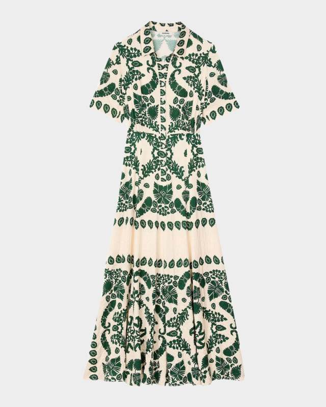 Lavandou Maxi Shirtdress